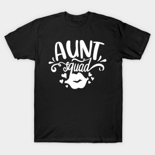 Aunt Squad white T-Shirt